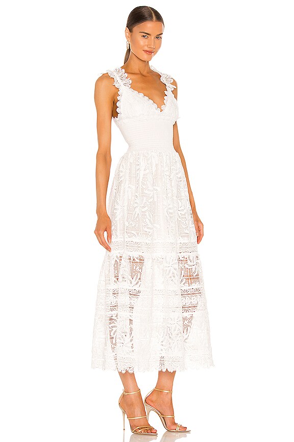 view 2 of 3 La Mimosa Dress in White