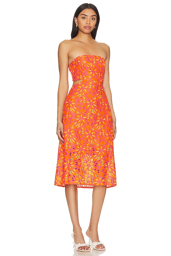 view 2 of 3 Guapa Dress in Orange