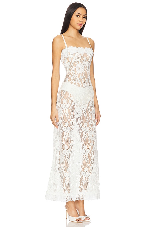 view 2 of 3 VESTIDOS LARGOS MARQUESA in White