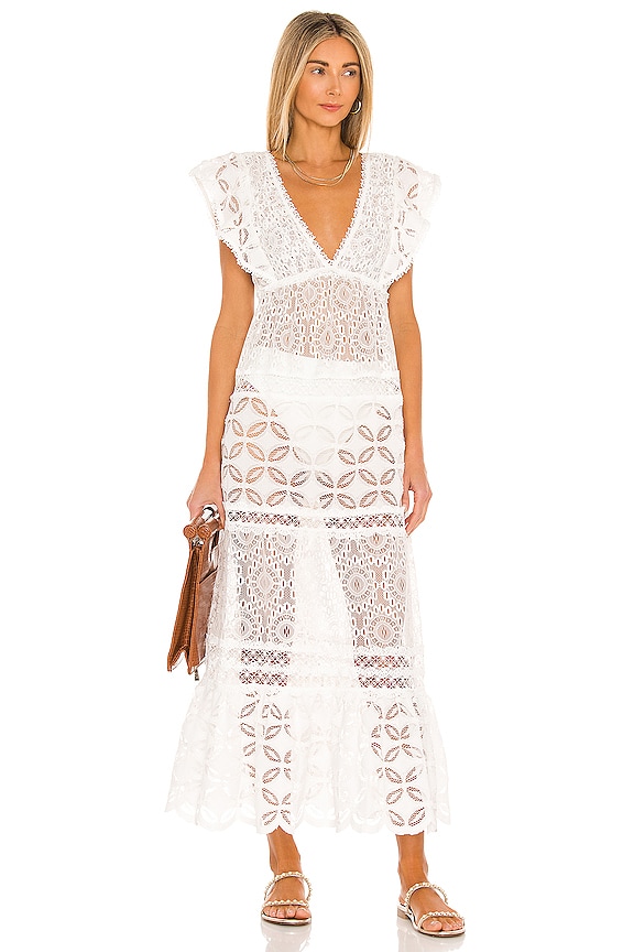 Waimari Nicole Dress in Ivory | REVOLVE