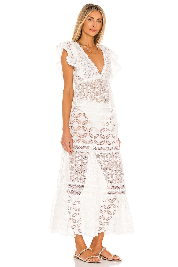 view 2 of 3 Nicole Dress in Ivory