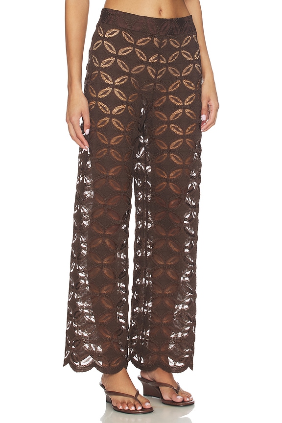 view 2 of 6 Toscana Pant in Chocolate