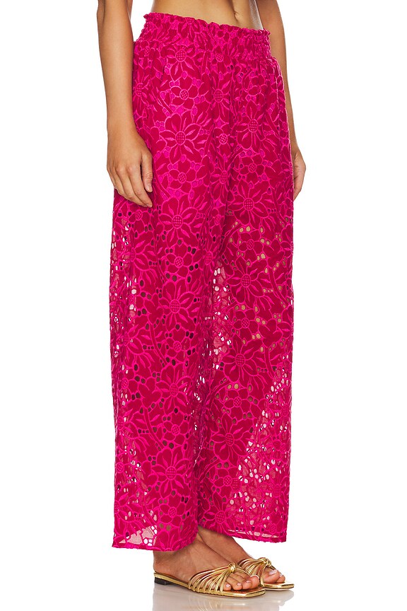 view 2 of 4 ZHARA パンツ in Burgundy