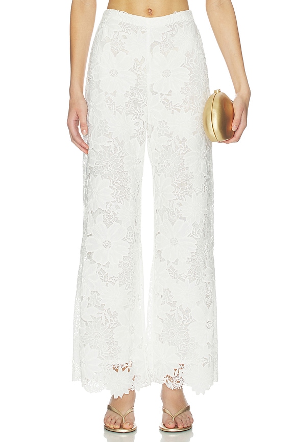 view 1 of 6 PANTALÓN SOLANGE in White