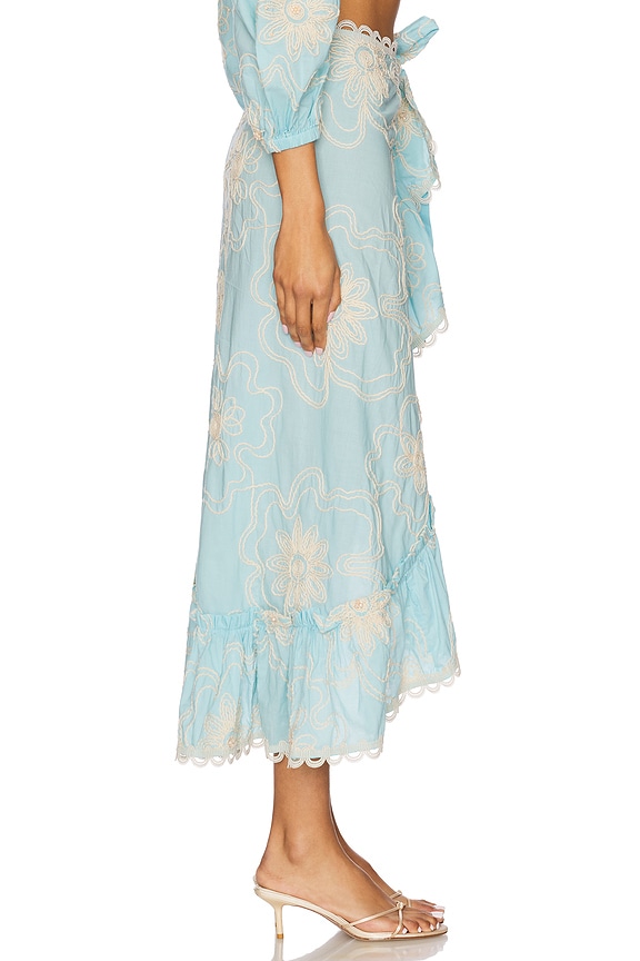 view 2 of 6 FALDA ENVOLVENTE KALANI in Baby Blue