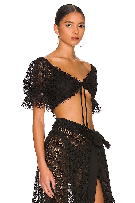 view 2 of 4 Janeiro Top in Black