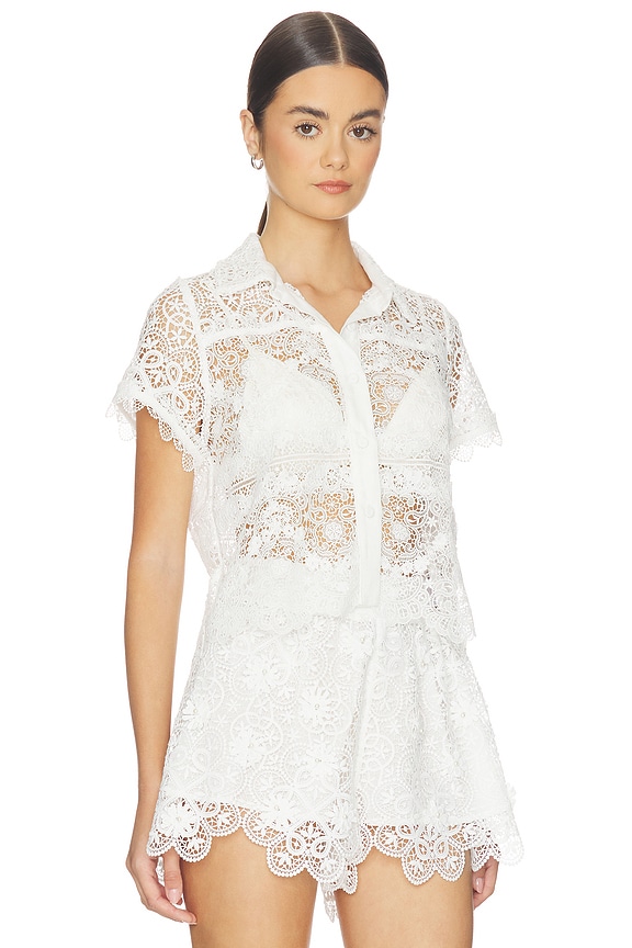 view 2 of 5 Nerissa Top in White