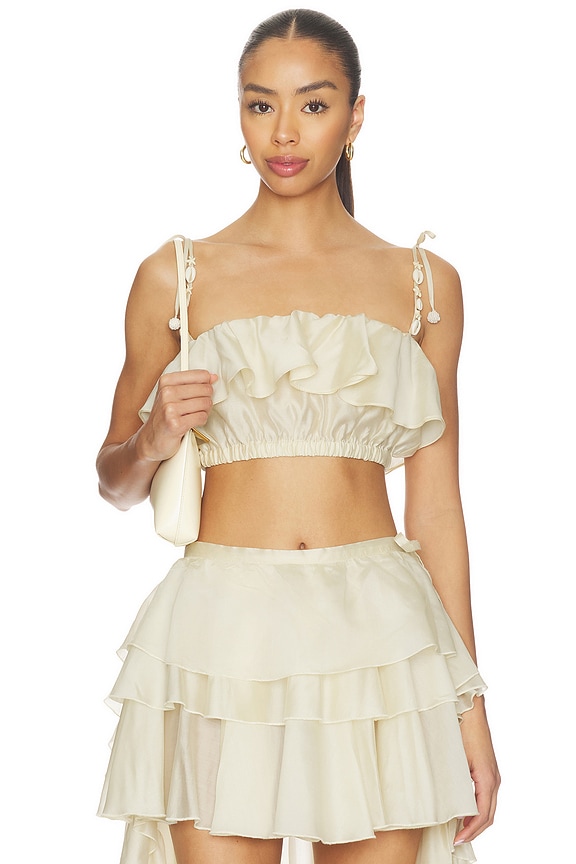 view 1 of 5 Sirocco Top in Cream