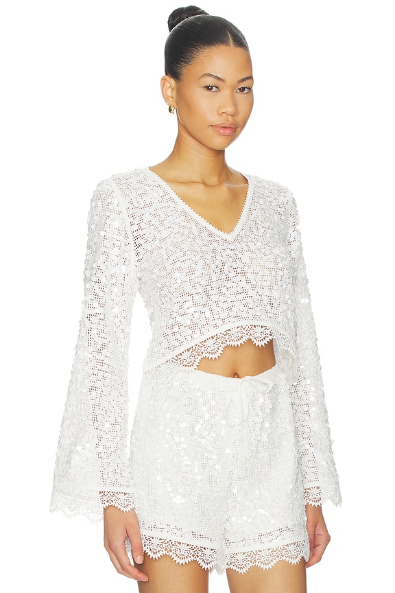 view 2 of 5 Holly Top in White