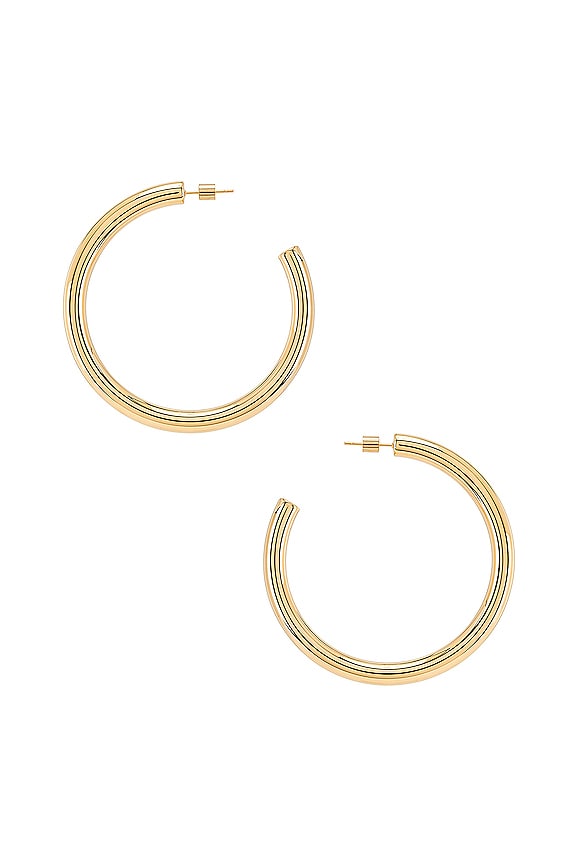 view 1 of 2 PENDIENTES FAYE in Gold