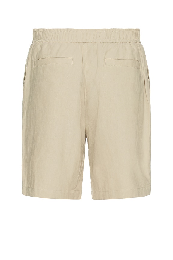 view 2 of 4 Relaxed Linen Short in Light Beige