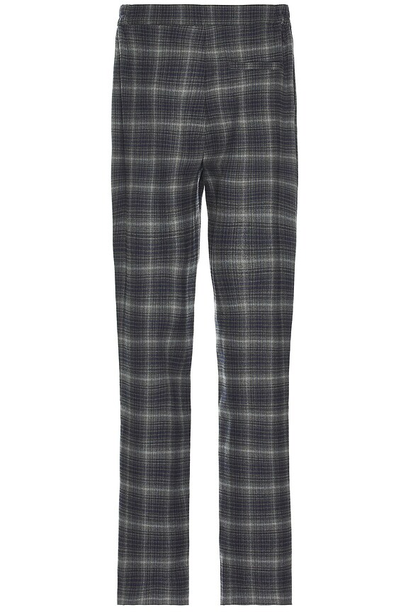 view 2 of 6 Plaid Trouser in grey & black