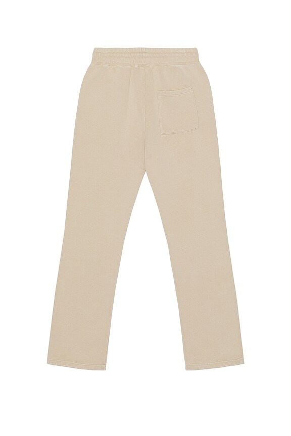 view 2 of 5 The Fleece Trouser in Washed Sand