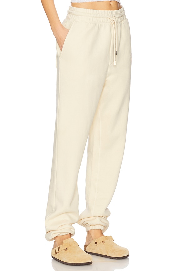 view 2 of 5 The Fleece Jogger in Natural