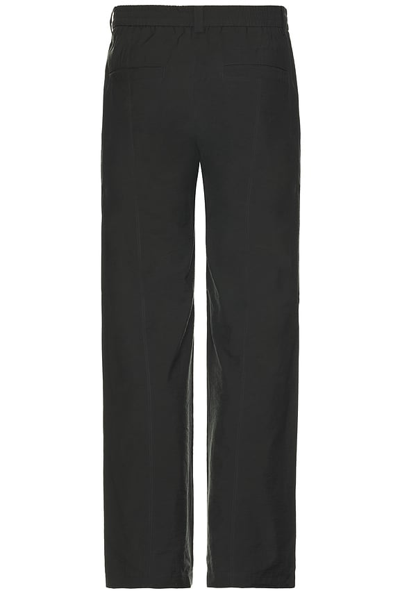 view 2 of 5 Lightweight Textured Nylon Pant in Dark Grey