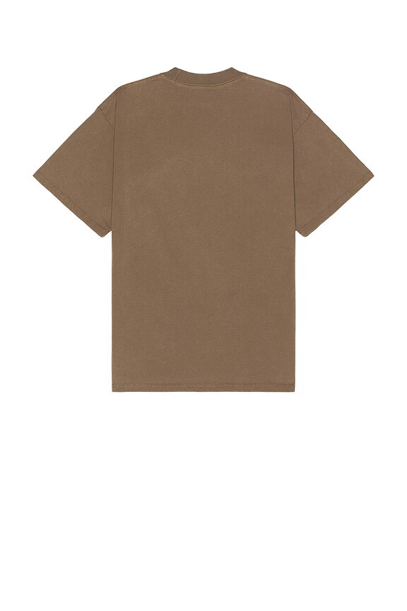 view 2 of 4 The Oversized Tee in Washed Brown