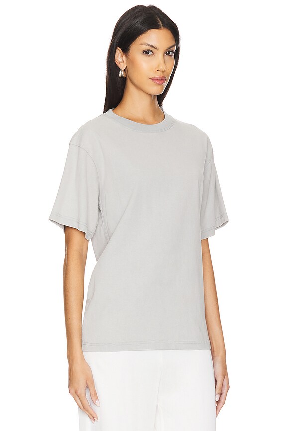 view 2 of 4 The Oversized Tee in Washed Gray