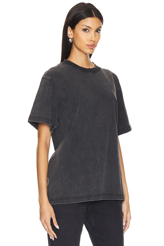 view 2 of 4 The Oversized Tee in Washed Navy