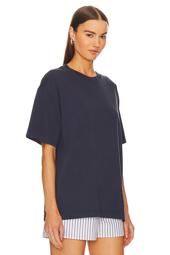 view 2 of 4 The Relaxed Tee in navy