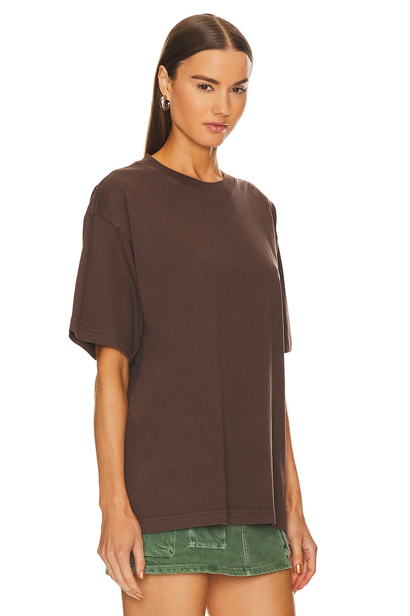 view 2 of 4 The Relaxed Tee in brown