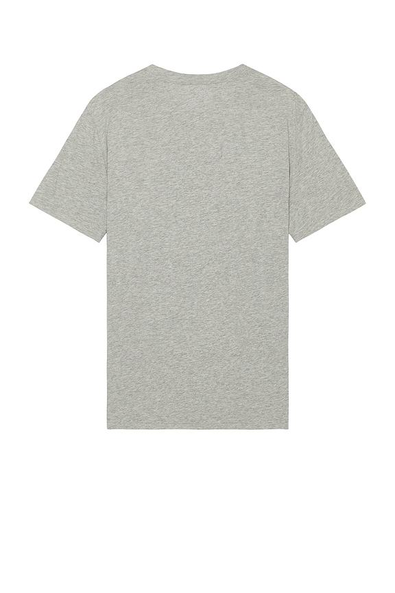view 2 of 4 The Standard Tee in heather grey