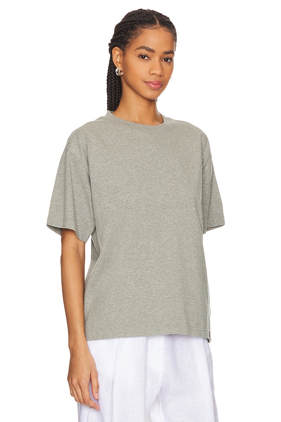view 2 of 4 La camiseta relajada in Heather Grey