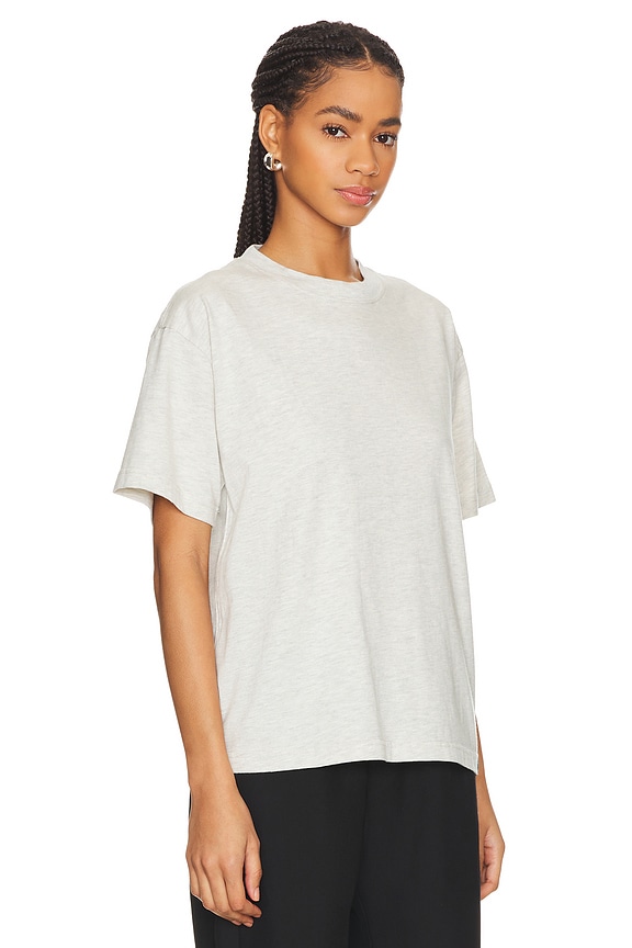 view 2 of 4 The Relaxed Tee in Oatmeal Heather