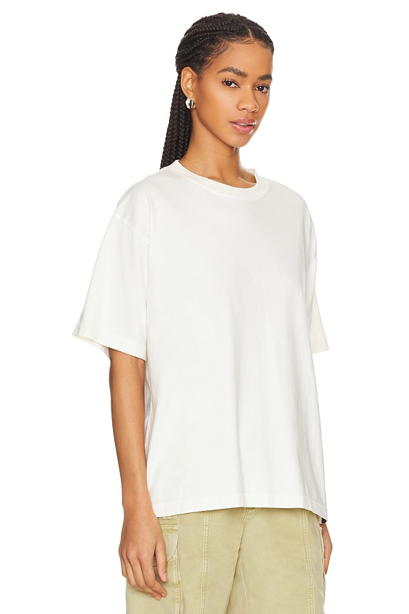 view 2 of 4 The Relaxed Tee in Off White