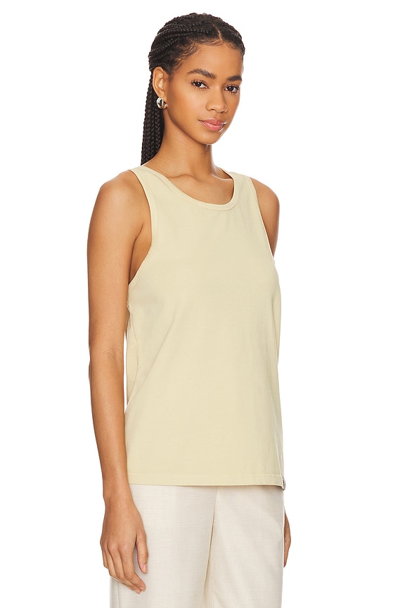 view 2 of 4 The Relaxed Tank in Light Brown