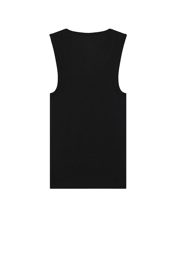 view 2 of 4 The Fitted Tank in Black