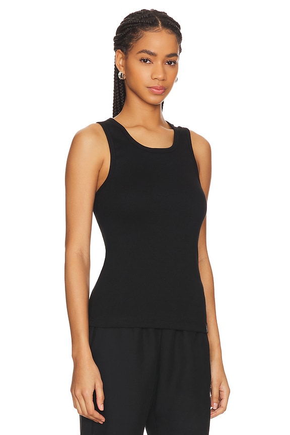 view 2 of 4 The Fitted Tank in Black