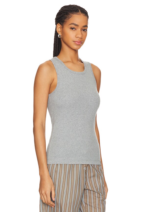 view 2 of 4 탑 in Heather Grey