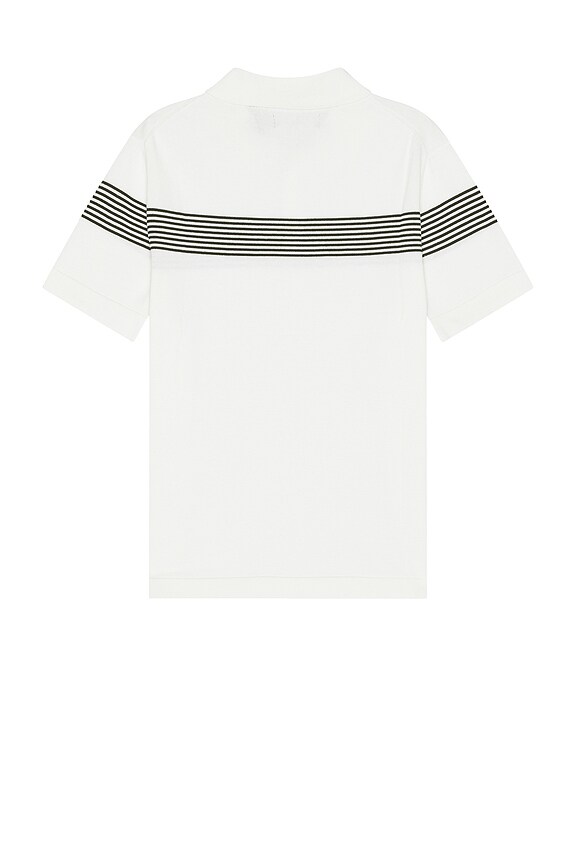 view 2 of 4 ポロシャツ in Ivory & Black