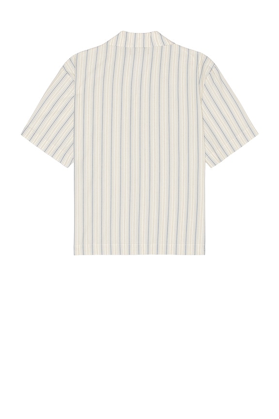 view 2 of 5 シャツ in Cream & Blue