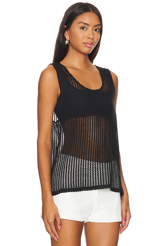 view 2 of 4 タンクトップ in Black