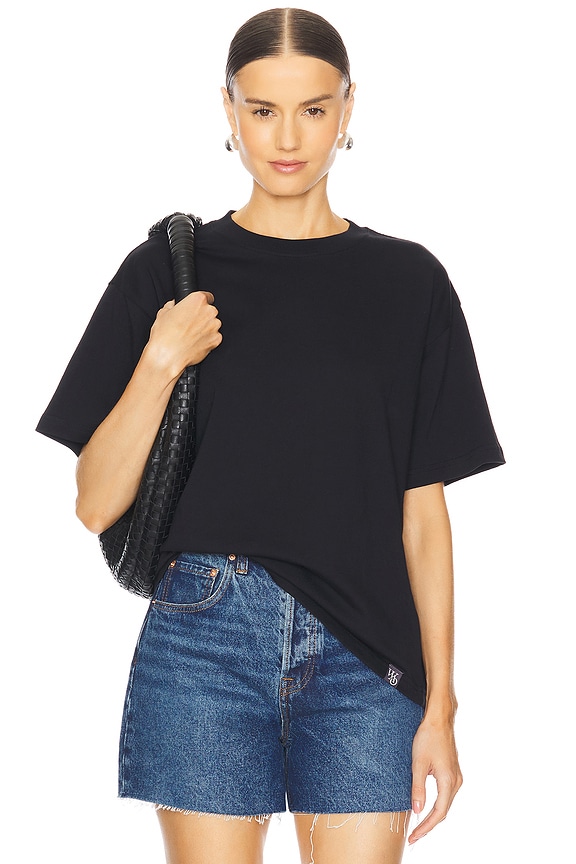 view 2 of 5 The Relaxed Tee 3 Pack in black