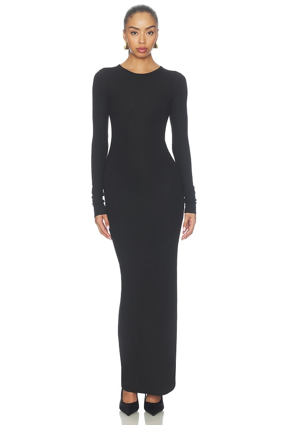 view 2 of 6 Crew Maxi Dress in Black