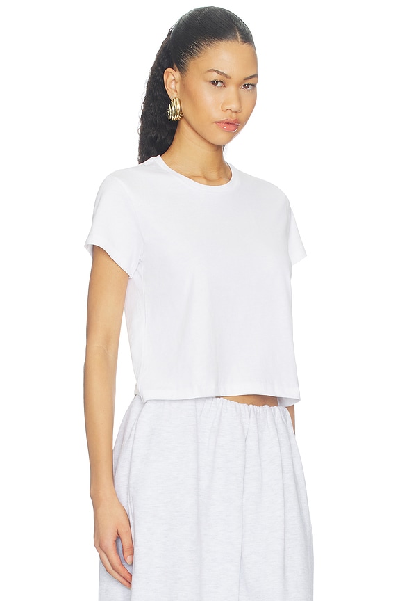 view 2 of 4 Boy Tee in White