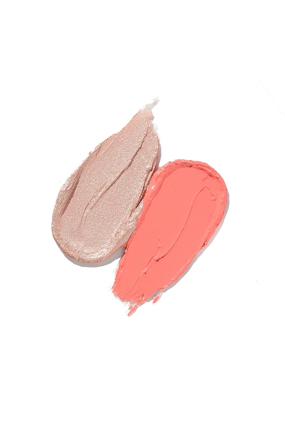 view 2 of 5 On-the-glow Blush & Illuminator in Coral Rose & Nude Glow