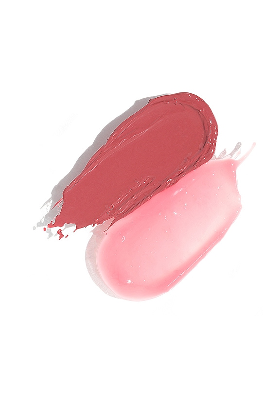 view 2 of 2 ROUGE À LÈVRES DOUBLE BOOKED LIP CREAM AND CONDITIONER in OTW & In the Clear