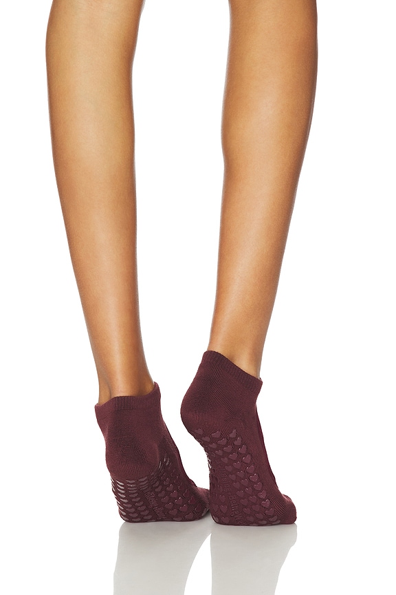 view 2 of 4 BALLET ANKLE GRIP SOCK ソックス in Port Royale