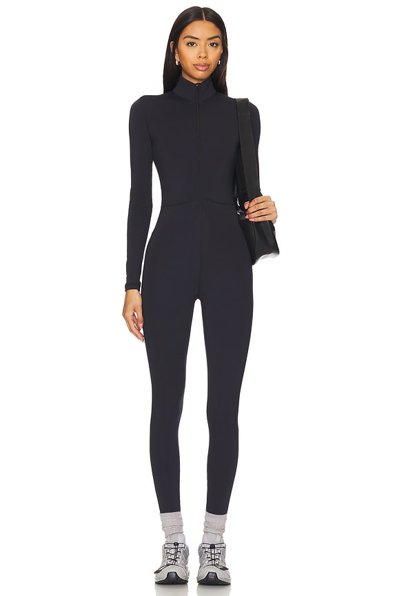 view 2 of 4 WarmWell Olivos Zip Up Jumpsuit in Black