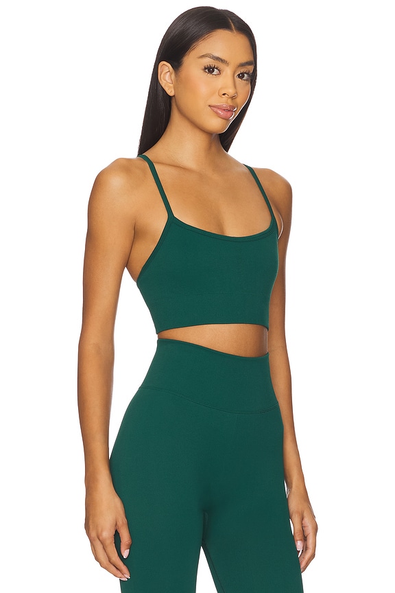 view 2 of 4 Stretchwell Emery Sports Bra in Forest Green