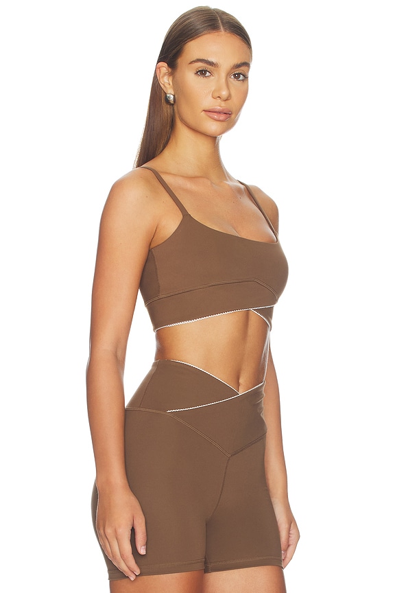 view 2 of 4 SOUTIEN-GORGE FLOWWELL FERN in Cocoa & Cream