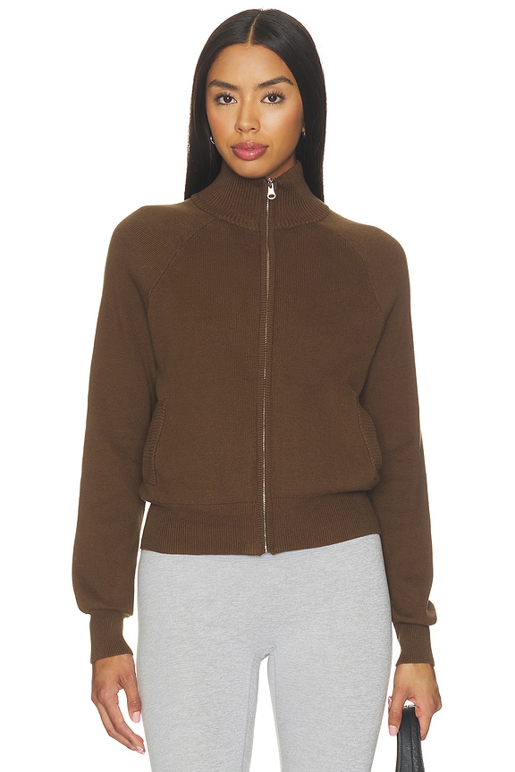 view 2 of 5 Oakes Knit Jacket in Cocoa