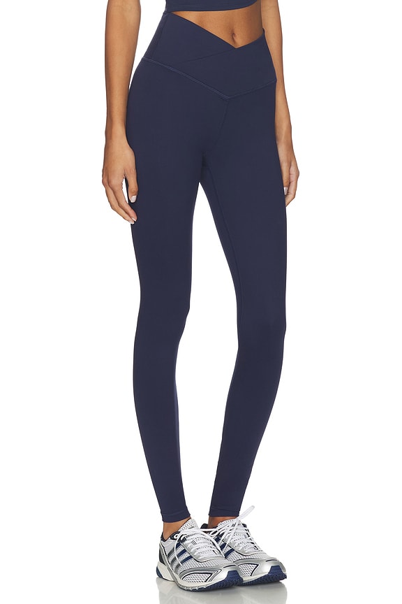 view 2 of 6 Flowwell Callista Crossover Legging in Peacoat