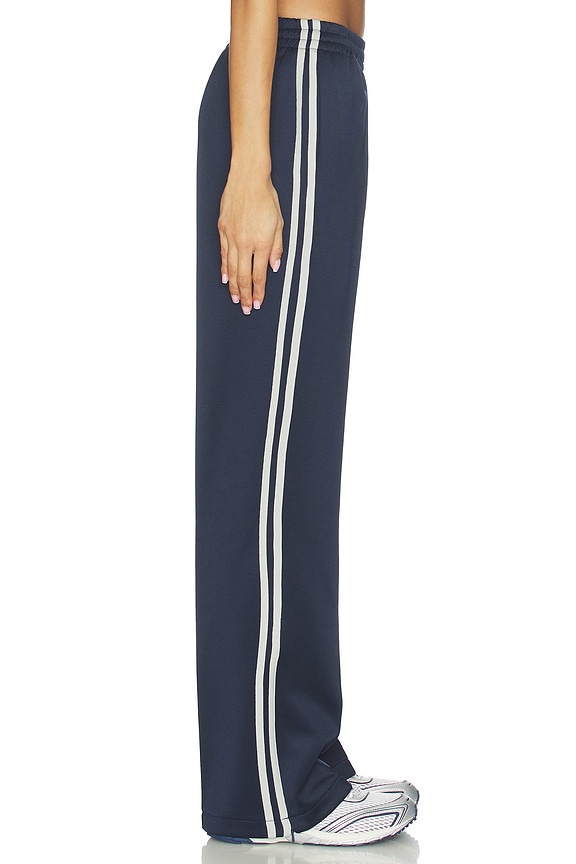 view 2 of 6 The Track Pant in Navy & Bone