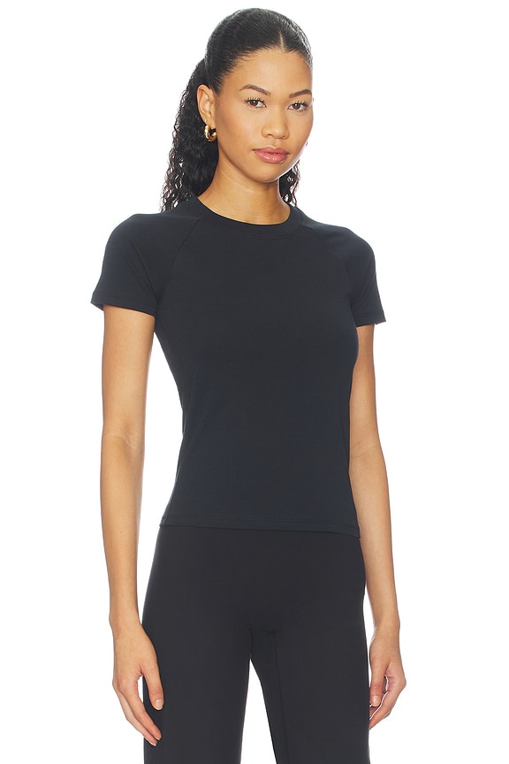 view 2 of 4 Lani Raglan Tee in Black