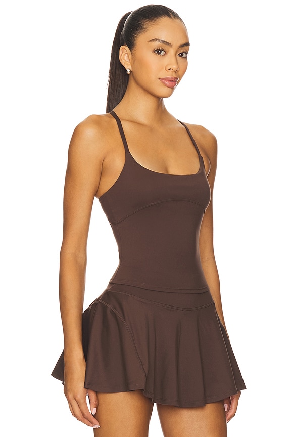 view 2 of 4 MoveWell Haven Tank in Hot Fudge