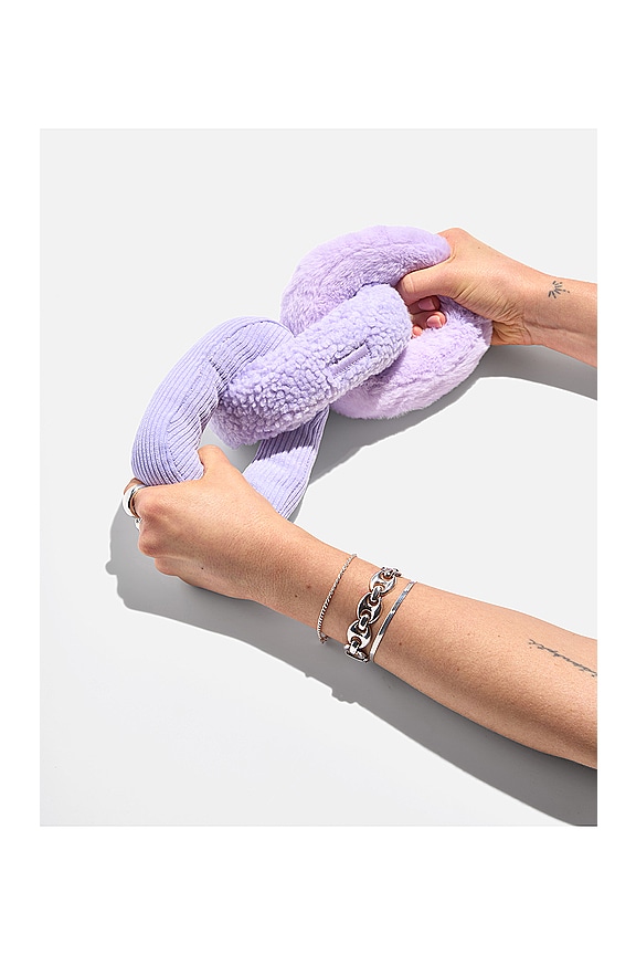 view 2 of 4 Chew Chain Plush Toy in Lilac